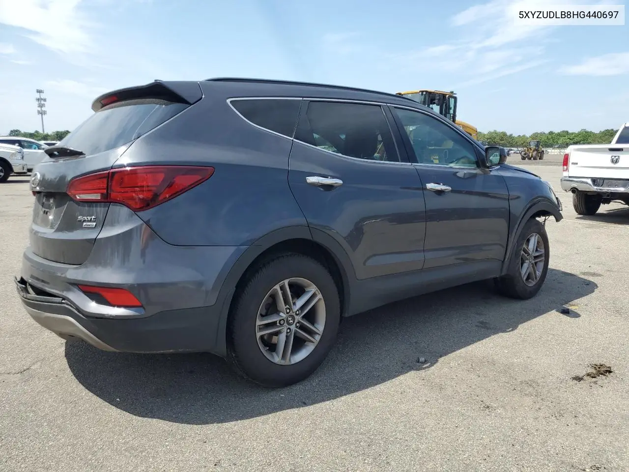 2017 Hyundai Santa Fe Sport VIN: 5XYZUDLB8HG440697 Lot: 62336595