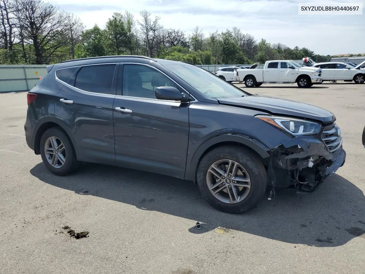 2017 Hyundai Santa Fe Sport VIN: 5XYZUDLB8HG440697 Lot: 62336595