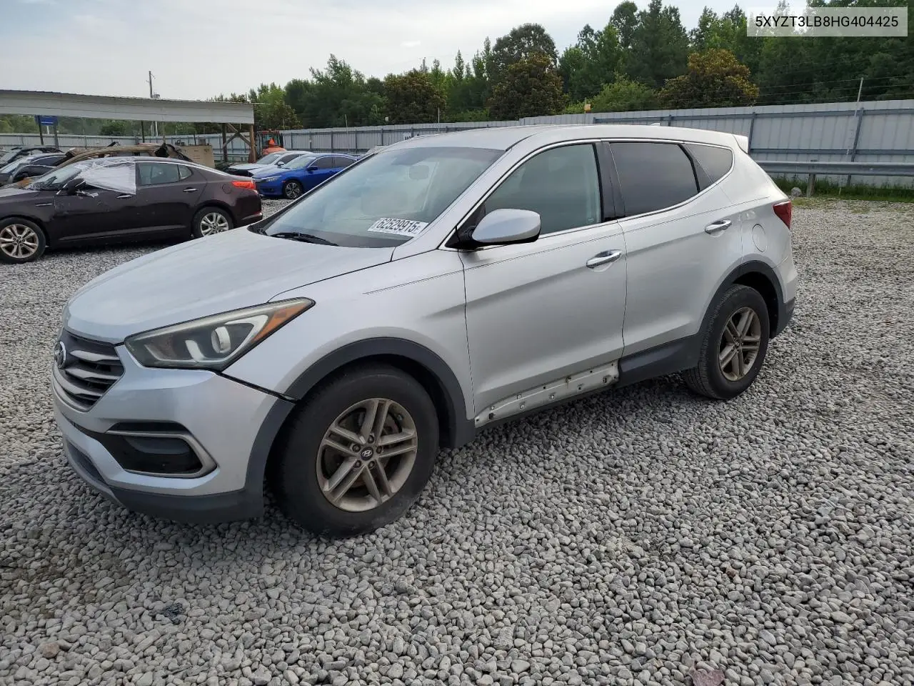 2017 Hyundai Santa Fe Sport VIN: 5XYZT3LB8HG404425 Lot: 62529915