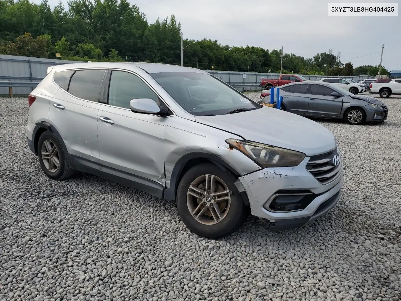 2017 Hyundai Santa Fe Sport VIN: 5XYZT3LB8HG404425 Lot: 62529915