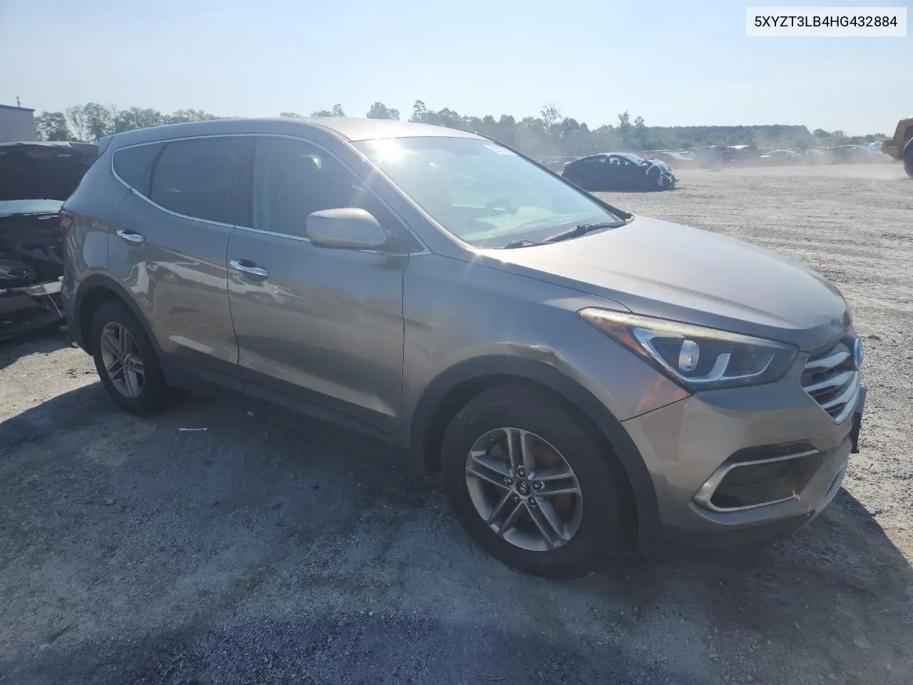2017 Hyundai Santa Fe Sport VIN: 5XYZT3LB4HG432884 Lot: 62573705