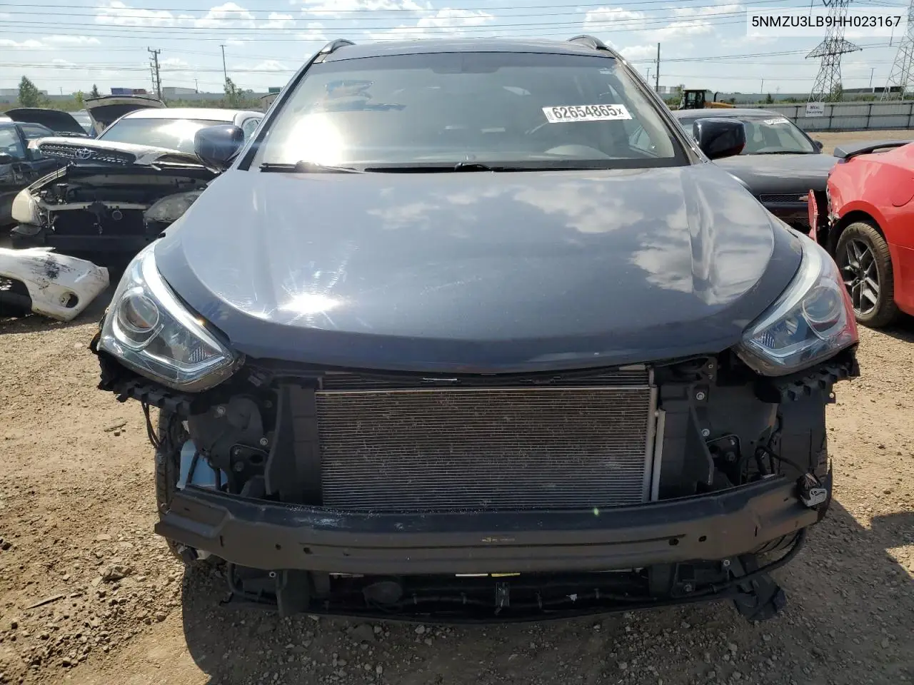 2017 Hyundai Santa Fe Sport VIN: 5NMZU3LB9HH023167 Lot: 62654865