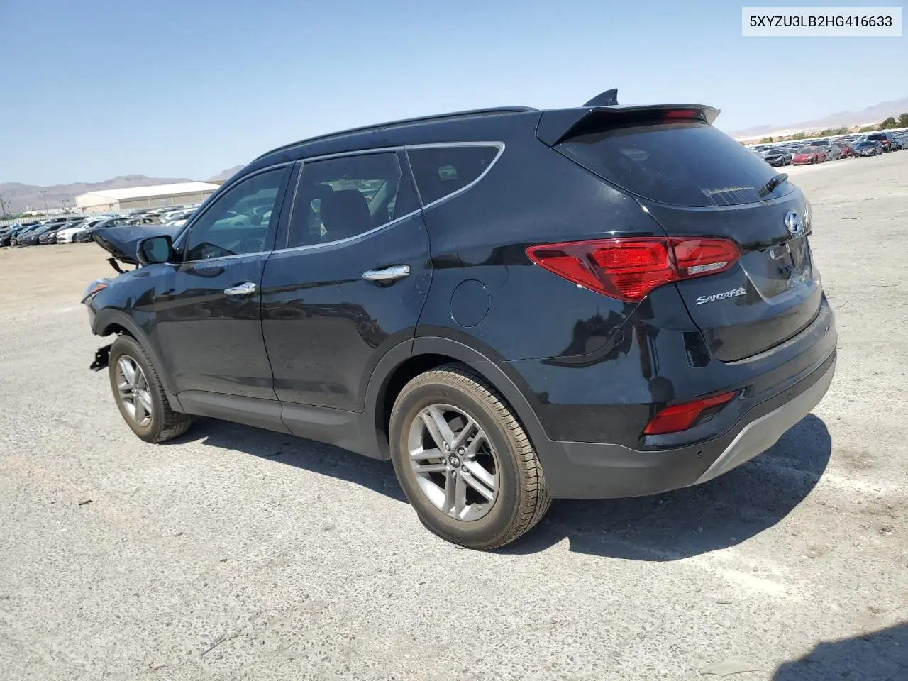 2017 Hyundai Santa Fe Sport VIN: 5XYZU3LB2HG416633 Lot: 62703215