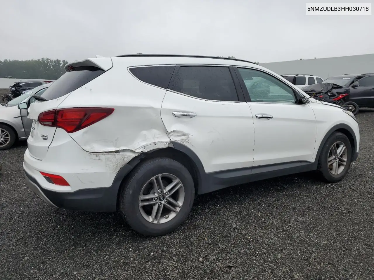 2017 Hyundai Santa Fe Sport VIN: 5NMZUDLB3HH030718 Lot: 62711845