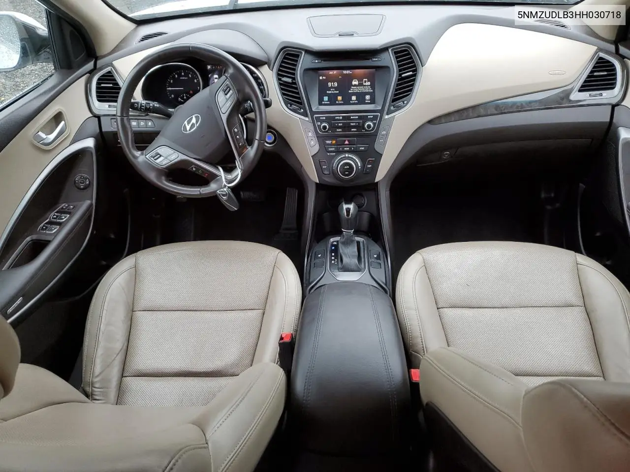 2017 Hyundai Santa Fe Sport VIN: 5NMZUDLB3HH030718 Lot: 62711845