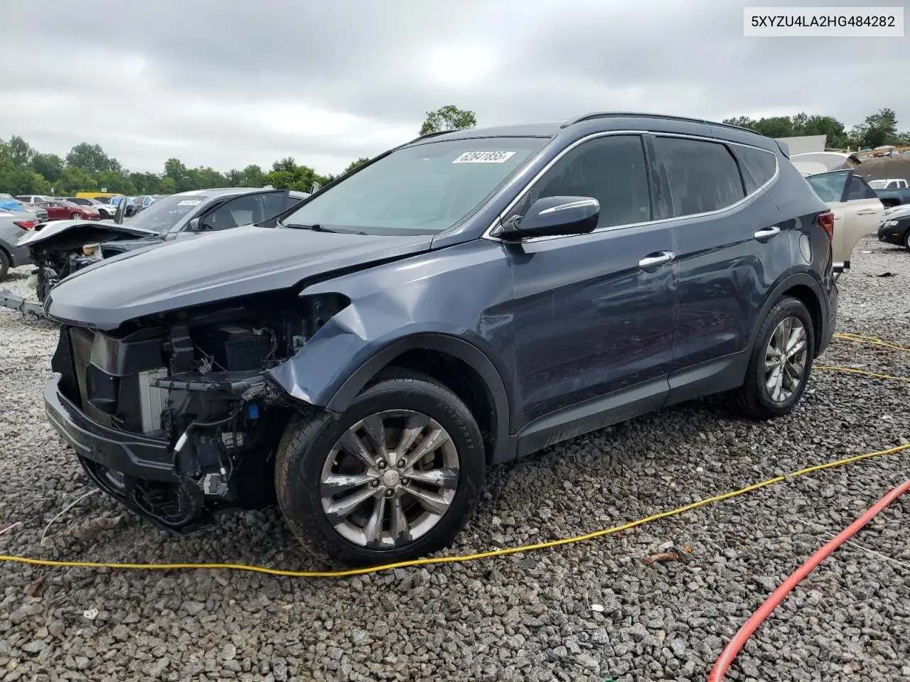 2017 Hyundai Santa Fe Sport VIN: 5XYZU4LA2HG484282 Lot: 62841855