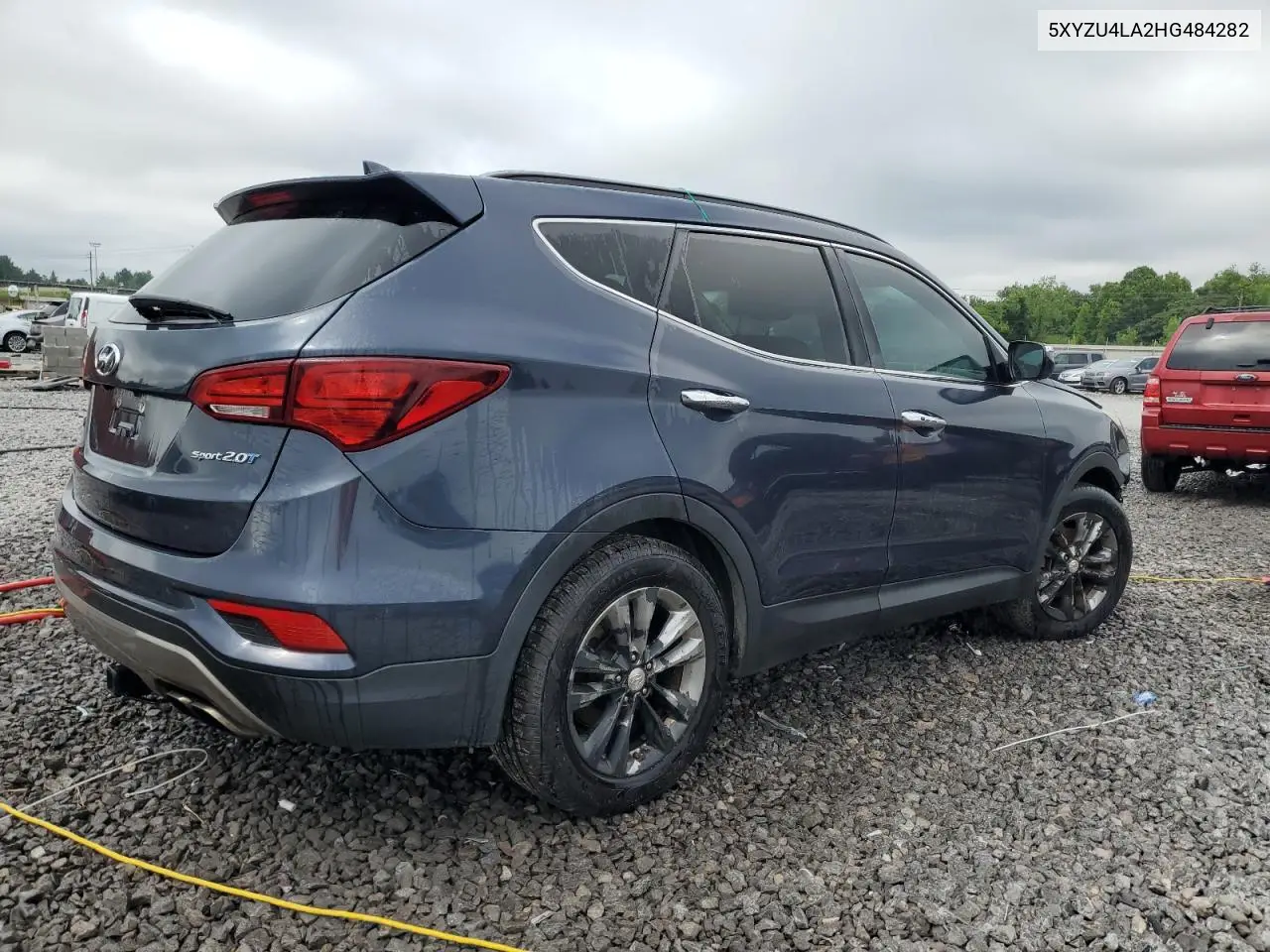 2017 Hyundai Santa Fe Sport VIN: 5XYZU4LA2HG484282 Lot: 62841855