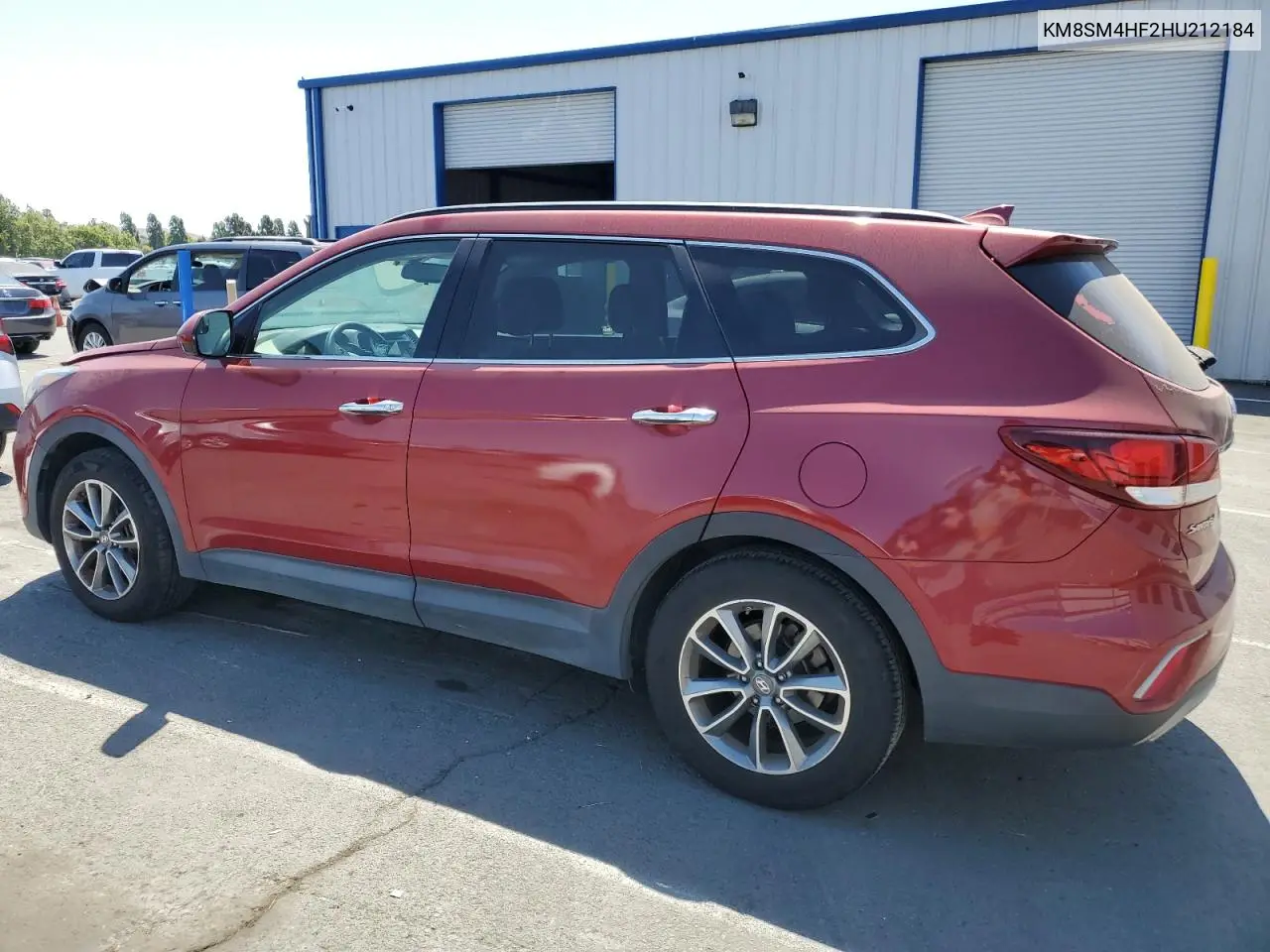 2017 Hyundai Santa Fe Se VIN: KM8SM4HF2HU212184 Lot: 62886465