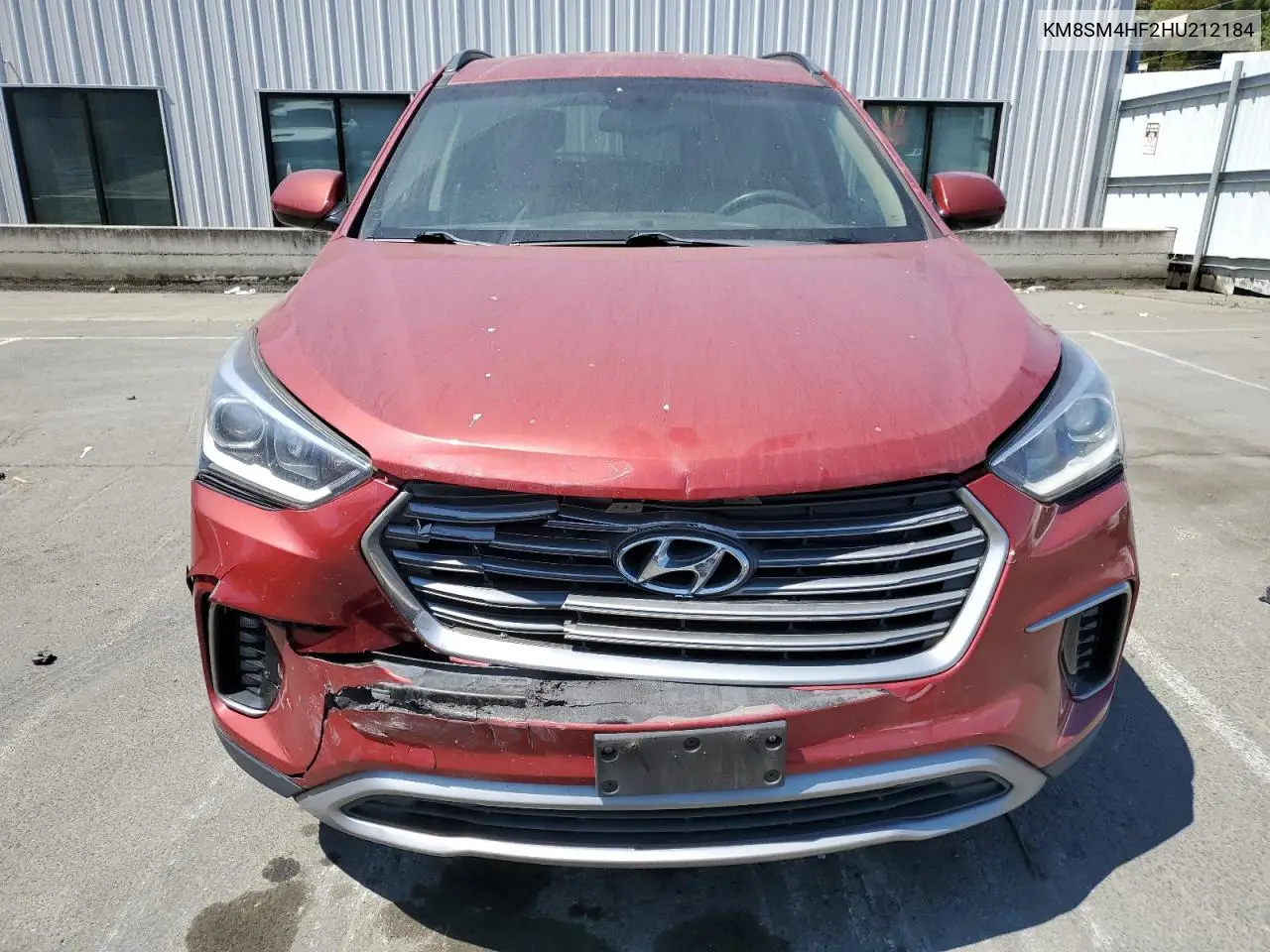2017 Hyundai Santa Fe Se VIN: KM8SM4HF2HU212184 Lot: 62886465