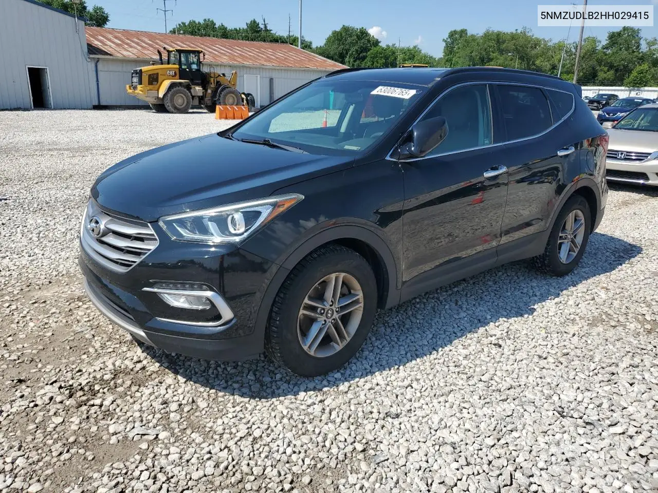 2017 Hyundai Santa Fe Sport VIN: 5NMZUDLB2HH029415 Lot: 63006765