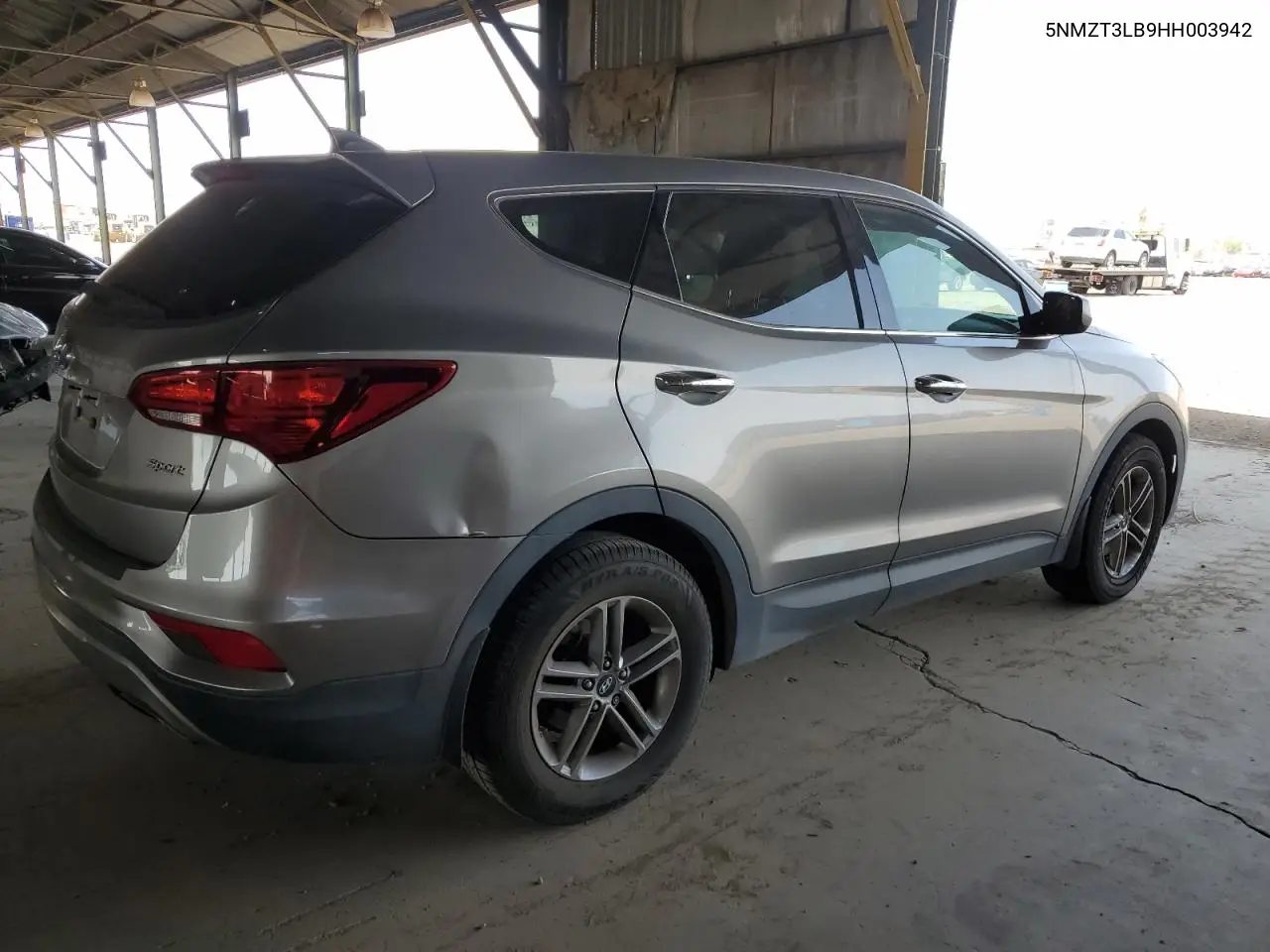 2017 Hyundai Santa Fe Sport VIN: 5NMZT3LB9HH003942 Lot: 63009915