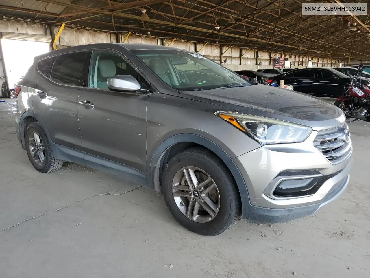 2017 Hyundai Santa Fe Sport VIN: 5NMZT3LB9HH003942 Lot: 63009915