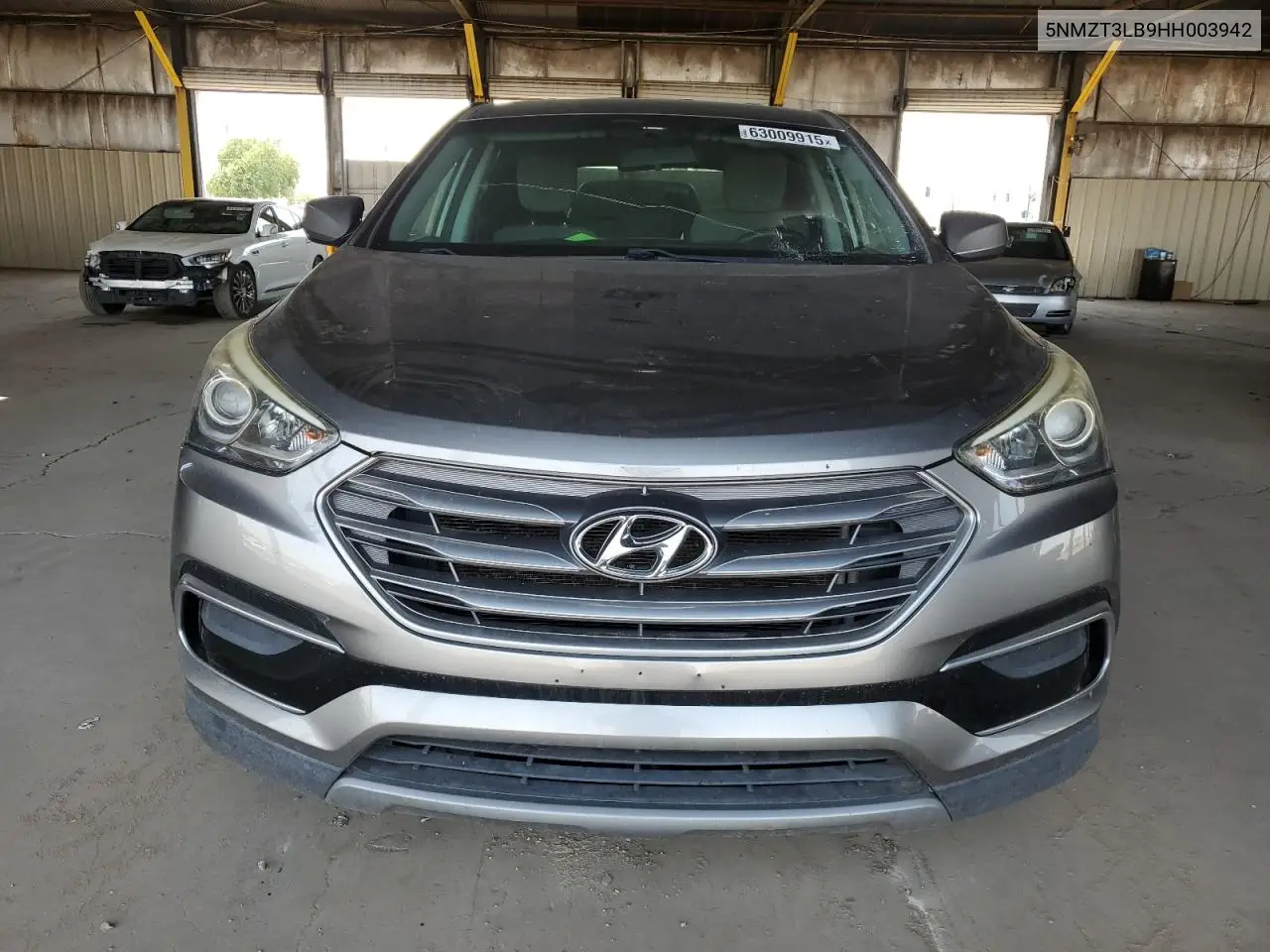 2017 Hyundai Santa Fe Sport VIN: 5NMZT3LB9HH003942 Lot: 63009915