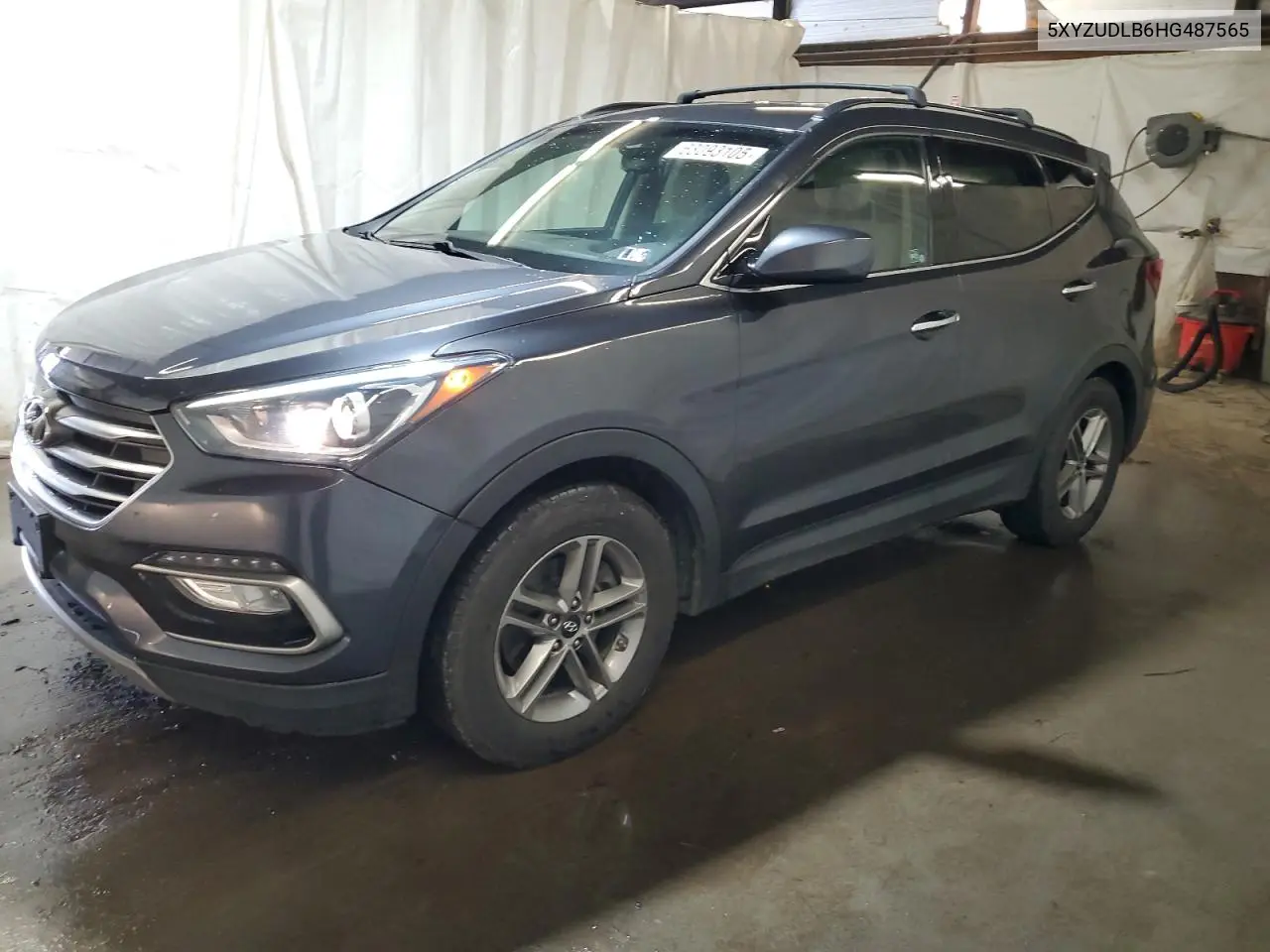 2017 Hyundai Santa Fe Sport VIN: 5XYZUDLB6HG487565 Lot: 63093105