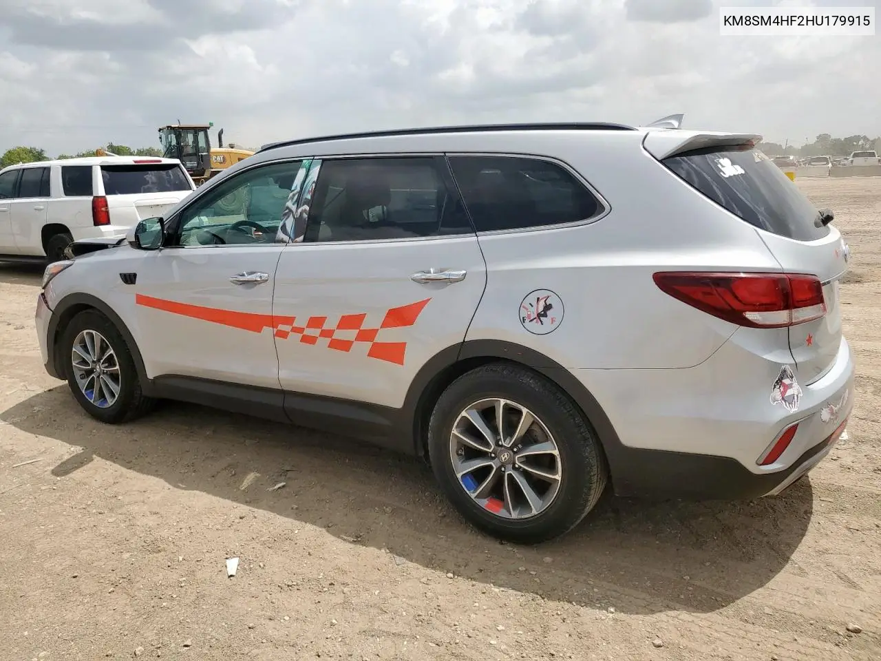 2017 Hyundai Santa Fe Se VIN: KM8SM4HF2HU179915 Lot: 63107485