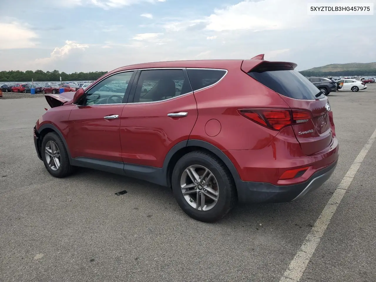 2017 Hyundai Santa Fe Sport VIN: 5XYZTDLB3HG457975 Lot: 63444715