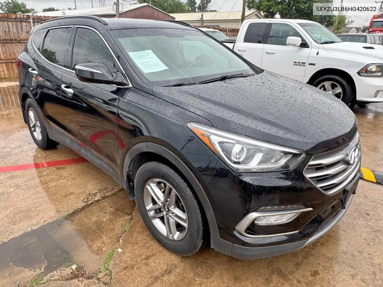 2017 Hyundai Santa Fe Sport VIN: 5XYZU3LB6HG420622 Lot: 63932465