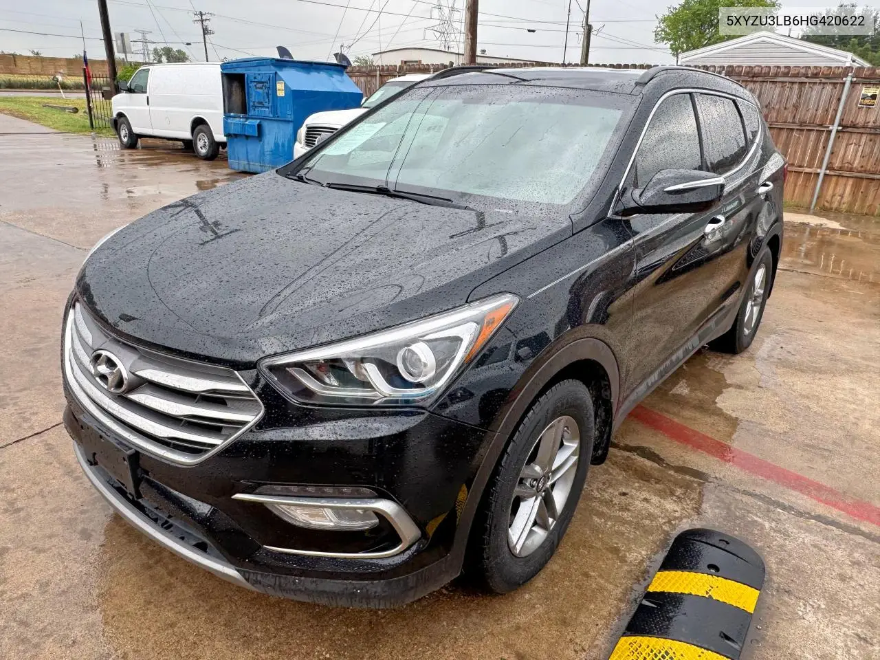 2017 Hyundai Santa Fe Sport VIN: 5XYZU3LB6HG420622 Lot: 63932465
