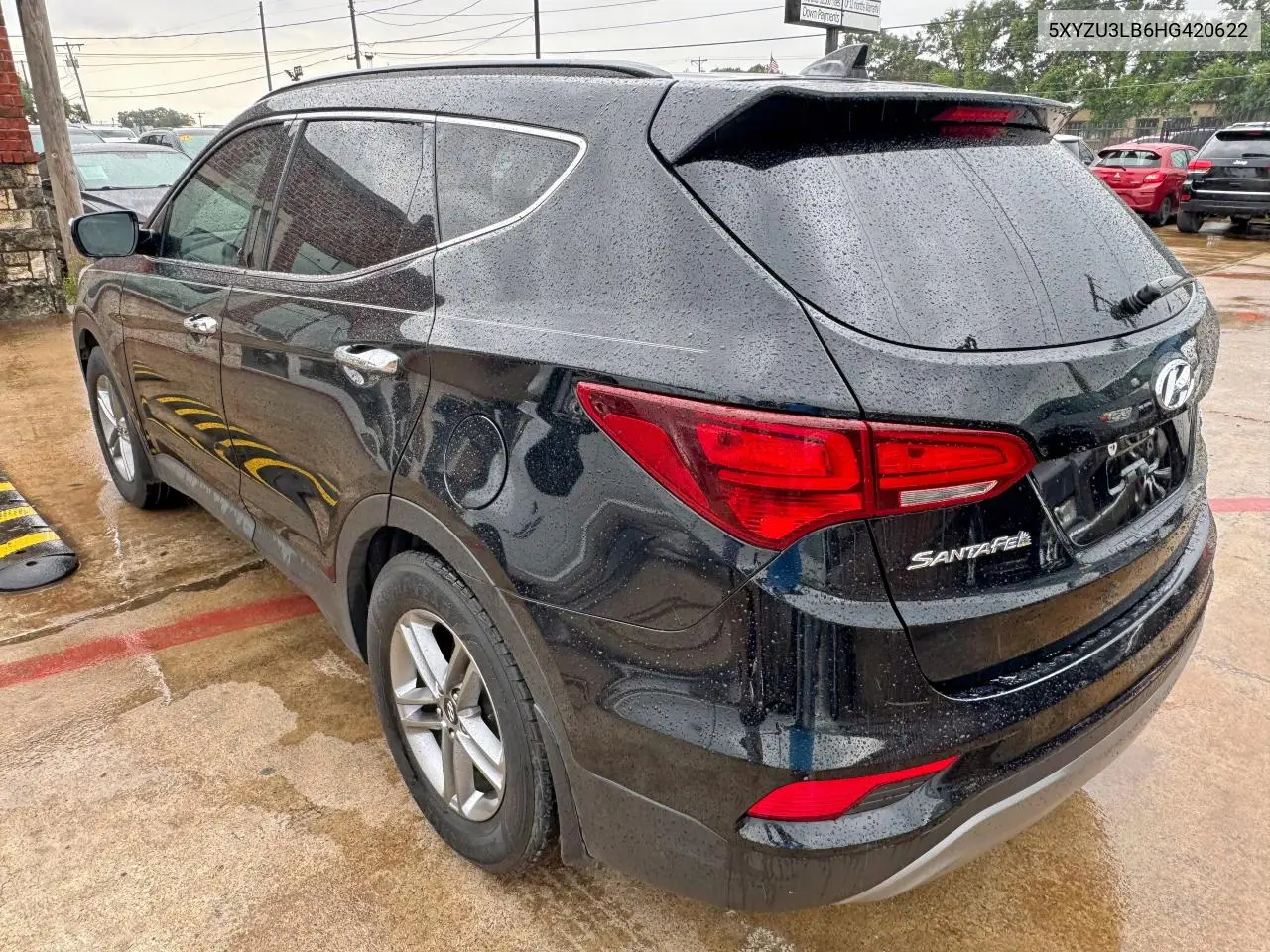 2017 Hyundai Santa Fe Sport VIN: 5XYZU3LB6HG420622 Lot: 63932465