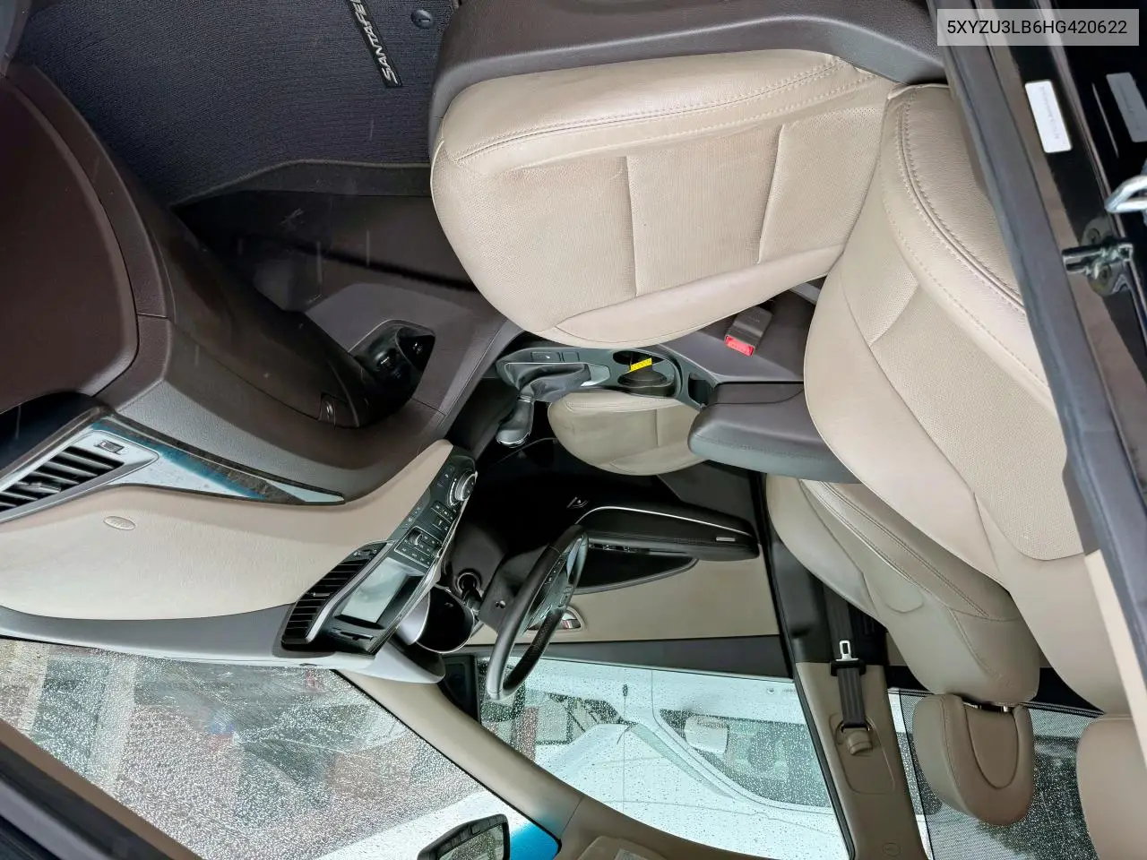 2017 Hyundai Santa Fe Sport VIN: 5XYZU3LB6HG420622 Lot: 63932465
