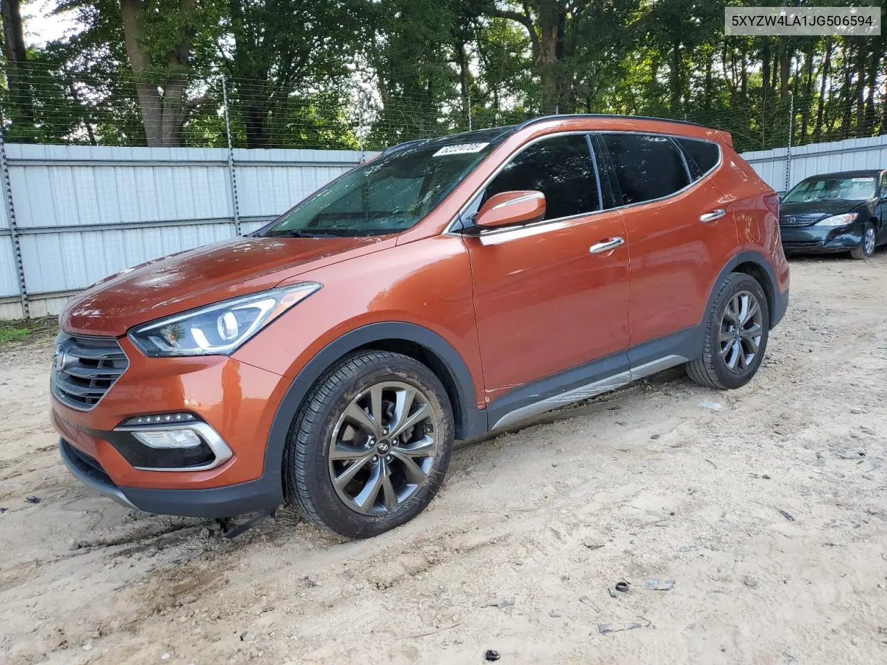 2018 Hyundai Santa Fe Sport VIN: 5XYZW4LA1JG506594 Lot: 62224705