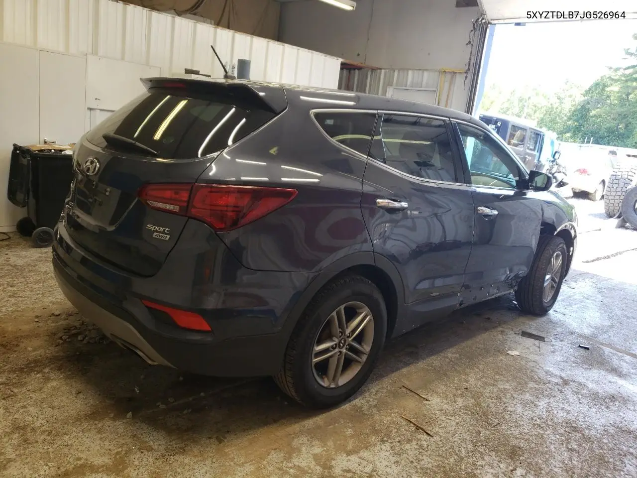 2018 Hyundai Santa Fe Sport VIN: 5XYZTDLB7JG526964 Lot: 62368875