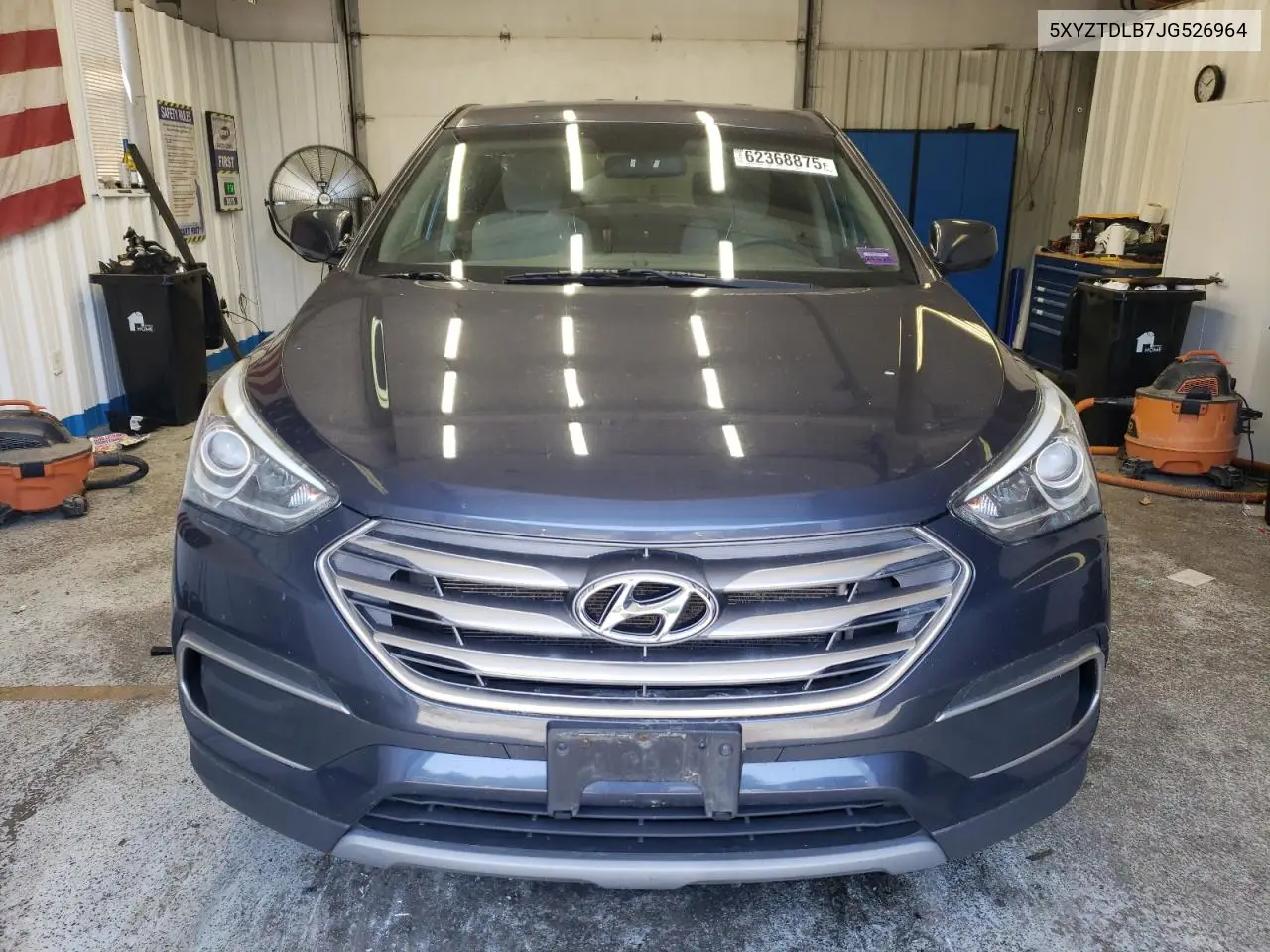 2018 Hyundai Santa Fe Sport VIN: 5XYZTDLB7JG526964 Lot: 62368875