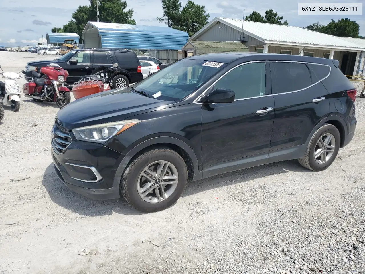 2018 Hyundai Santa Fe Sport VIN: 5XYZT3LB6JG526111 Lot: 62931335