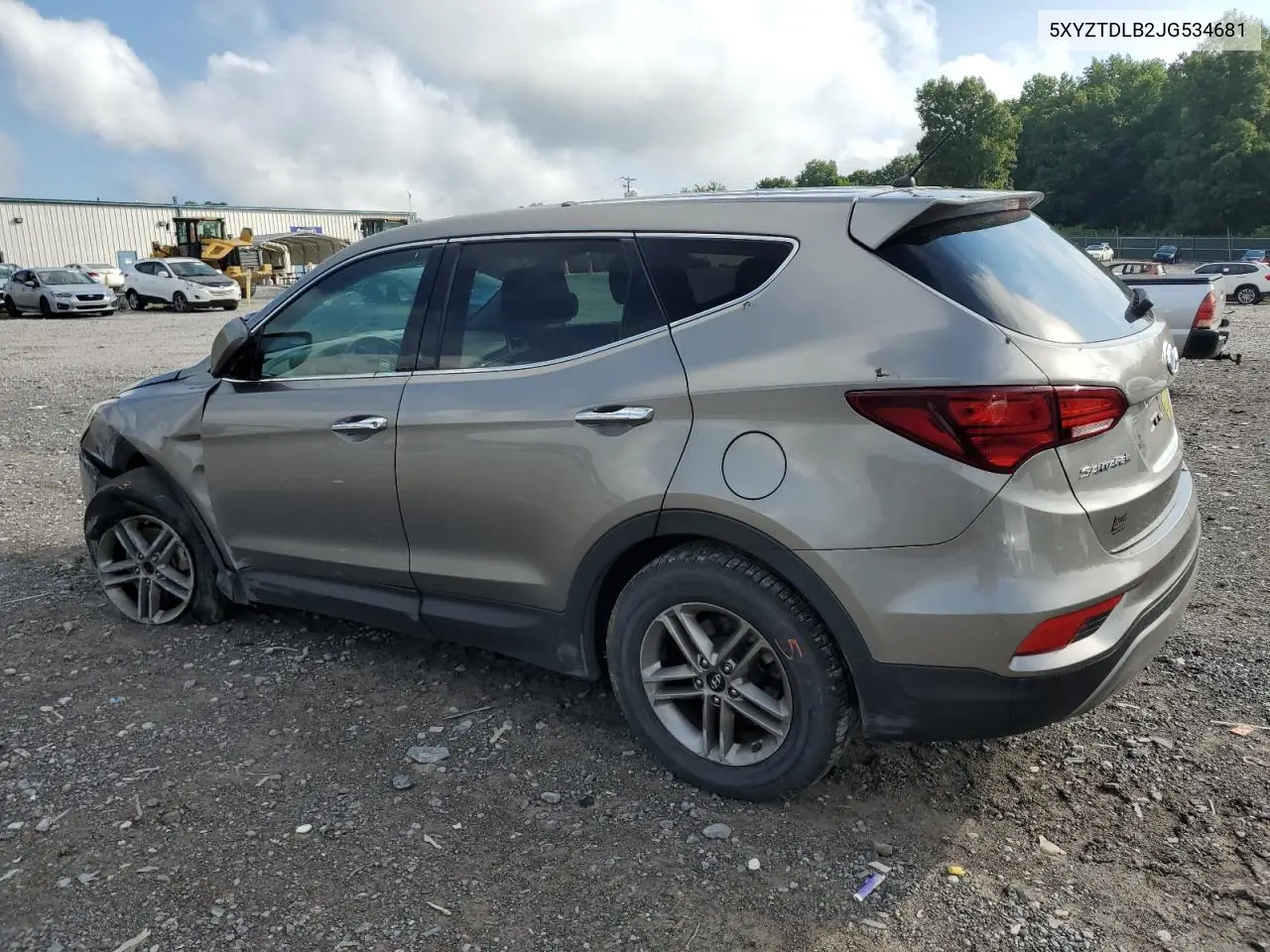 2018 Hyundai Santa Fe Sport VIN: 5XYZTDLB2JG534681 Lot: 63155015