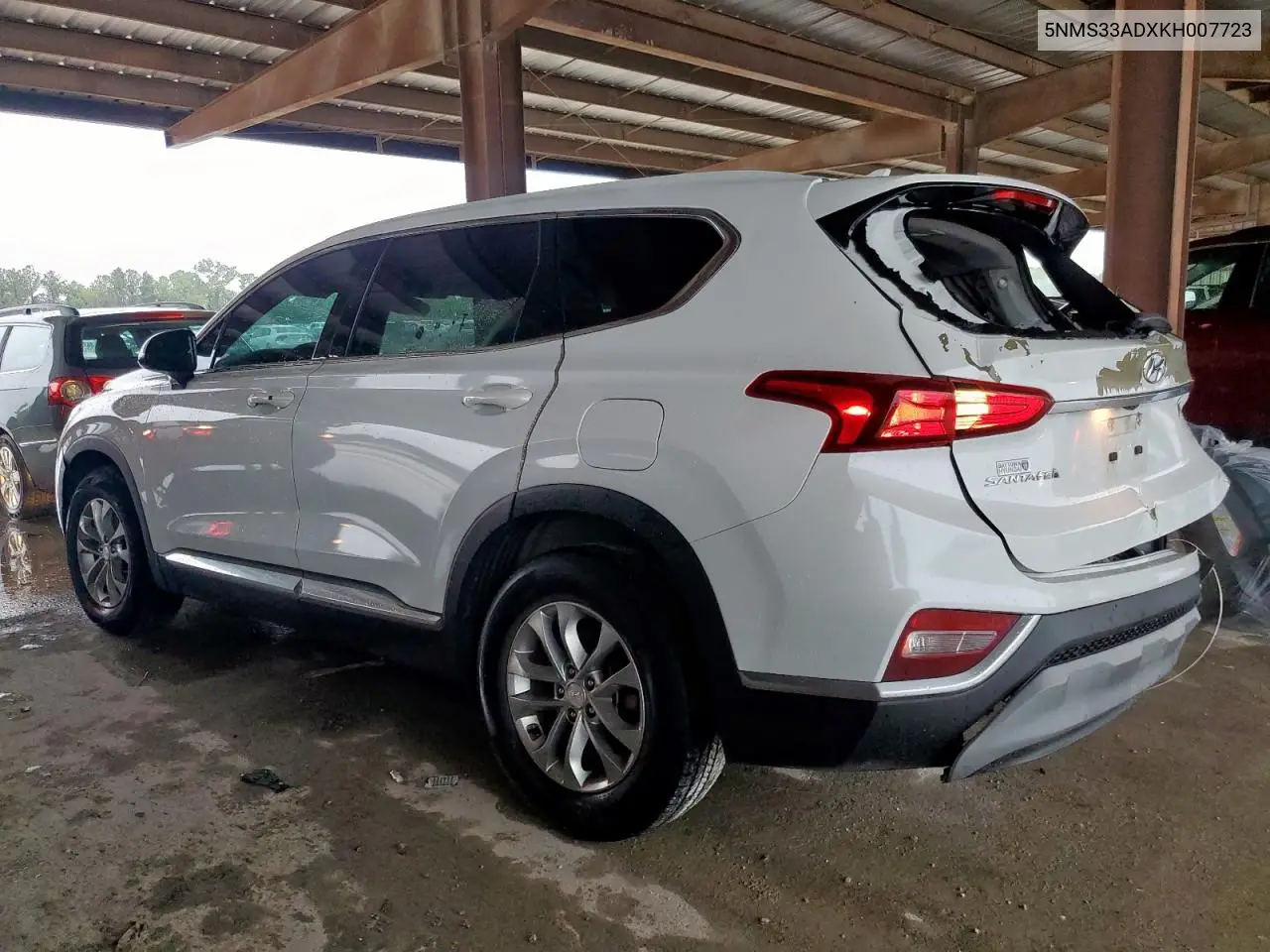 2019 Hyundai Santa Fe Sel VIN: 5NMS33ADXKH007723 Lot: 60727645