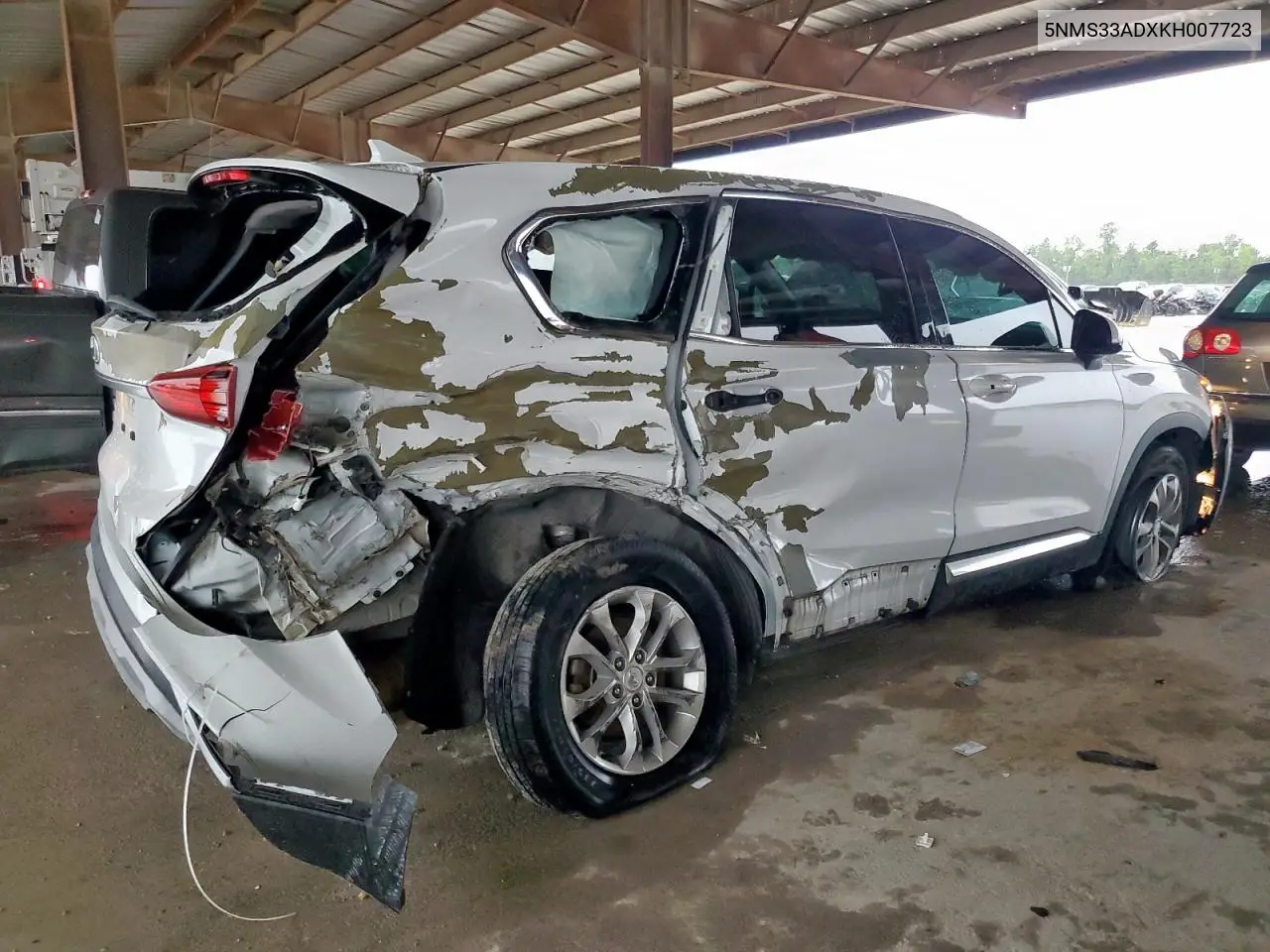 2019 Hyundai Santa Fe Sel VIN: 5NMS33ADXKH007723 Lot: 60727645
