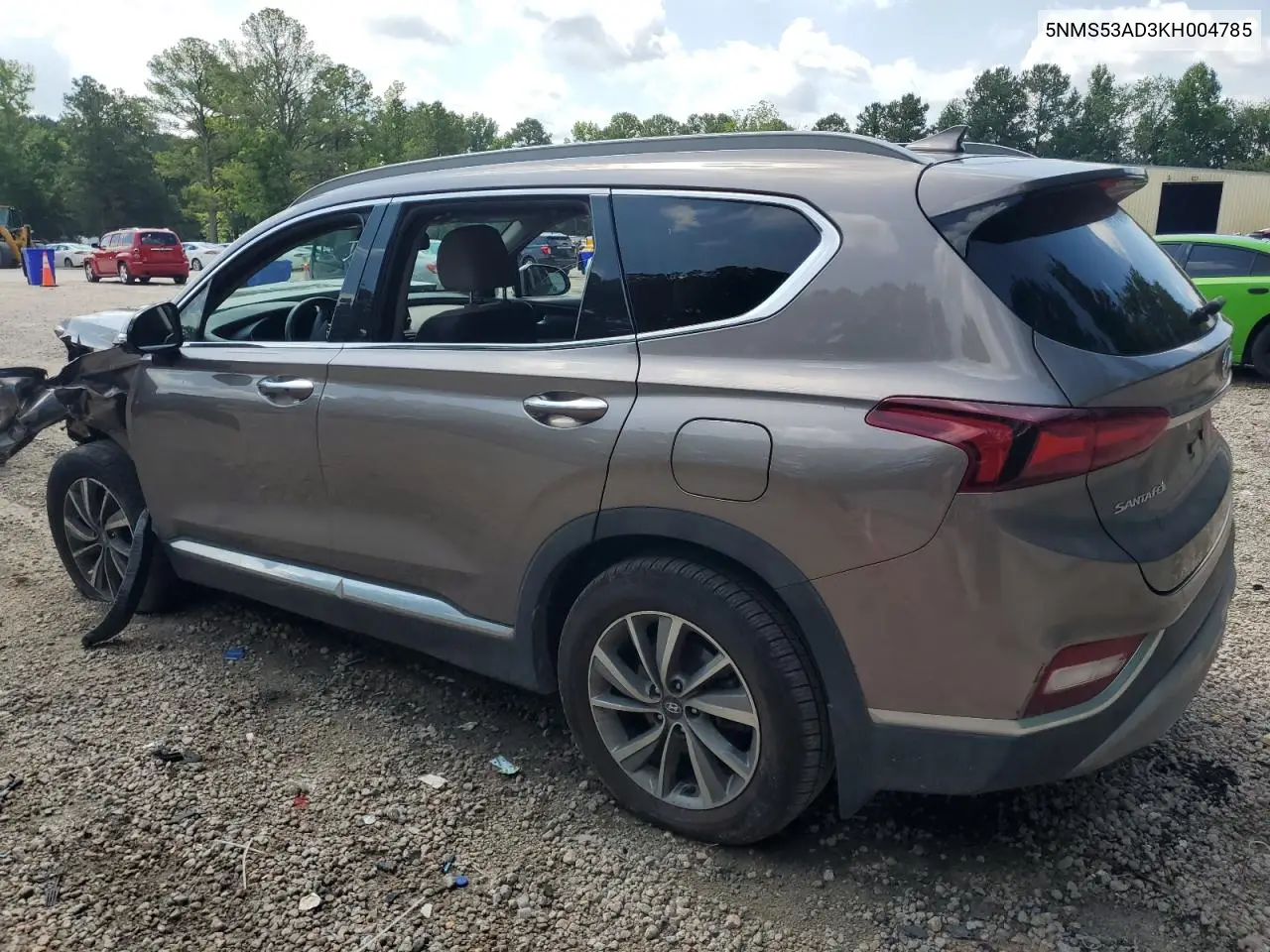 2019 Hyundai Santa Fe Limited VIN: 5NMS53AD3KH004785 Lot: 62736825