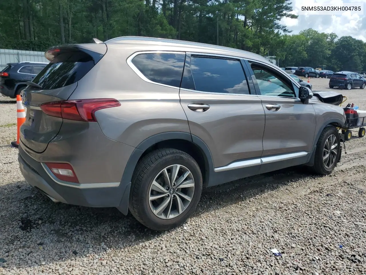 2019 Hyundai Santa Fe Limited VIN: 5NMS53AD3KH004785 Lot: 62736825