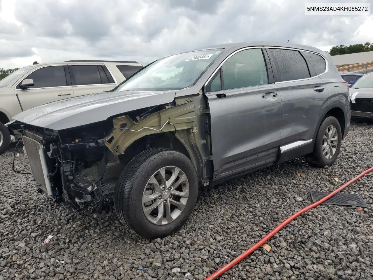 2019 Hyundai Santa Fe Se VIN: 5NMS23AD4KH085272 Lot: 62902455