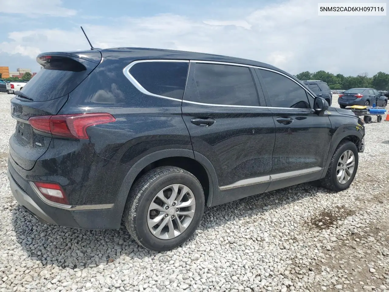 2019 Hyundai Santa Fe Se VIN: 5NMS2CAD6KH097116 Lot: 63056255