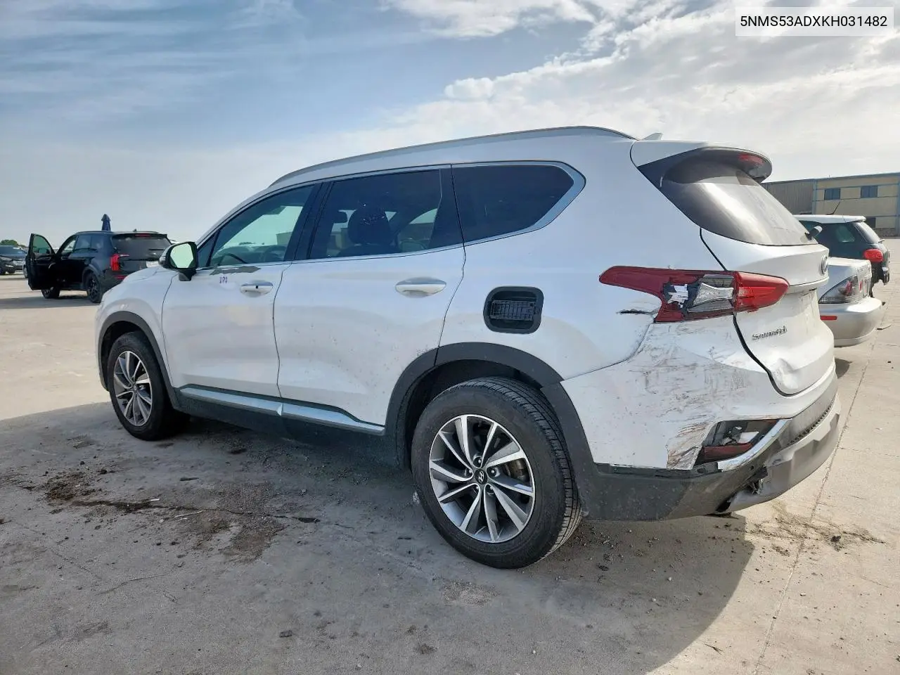 2019 Hyundai Santa Fe Limited VIN: 5NMS53ADXKH031482 Lot: 63415545