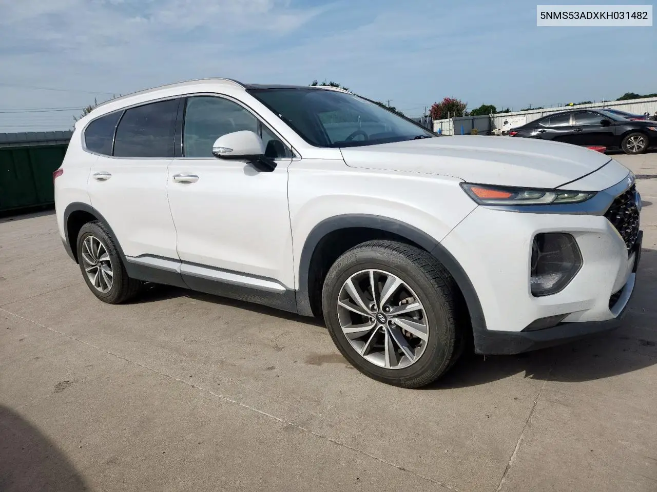 2019 Hyundai Santa Fe Limited VIN: 5NMS53ADXKH031482 Lot: 63415545