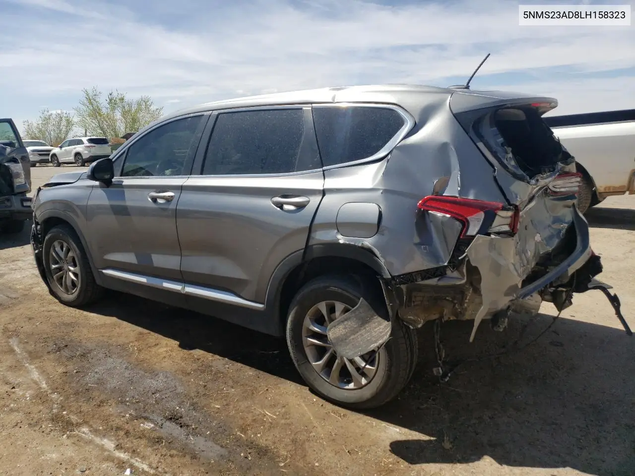 2020 Hyundai Santa Fe Se VIN: 5NMS23AD8LH158323 Lot: 51015725