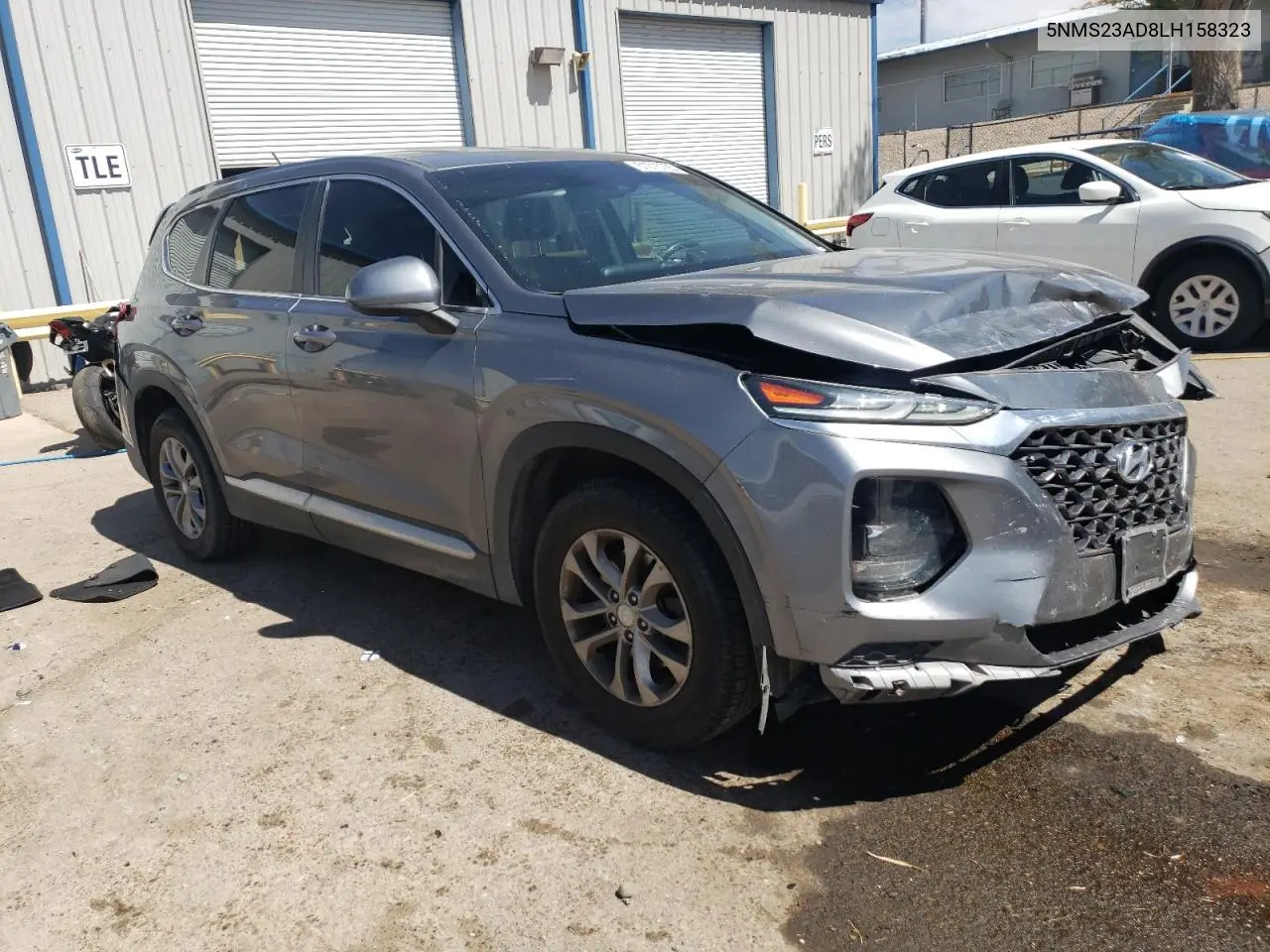 2020 Hyundai Santa Fe Se VIN: 5NMS23AD8LH158323 Lot: 51015725