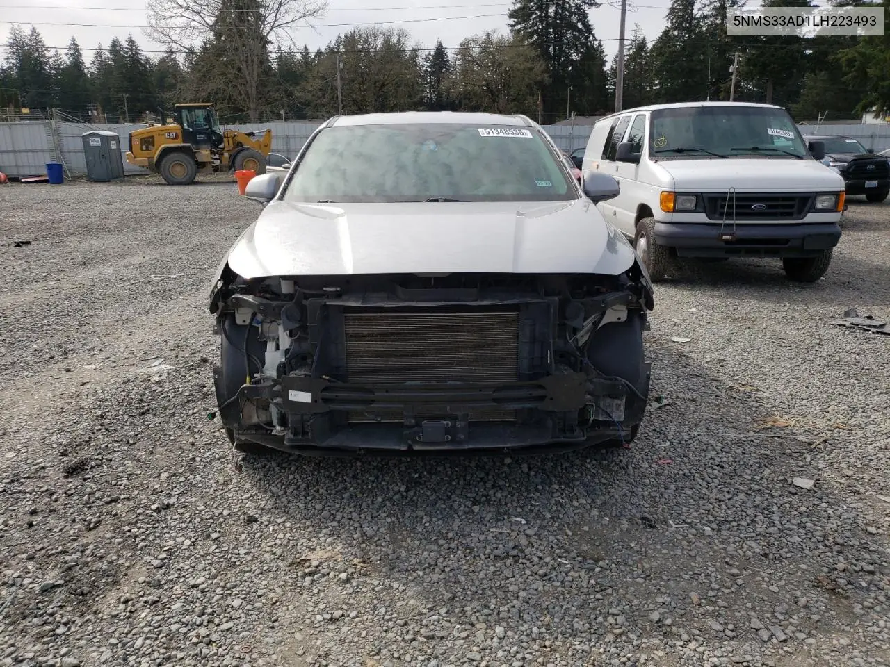 2020 Hyundai Santa Fe Sel VIN: 5NMS33AD1LH223493 Lot: 51348535