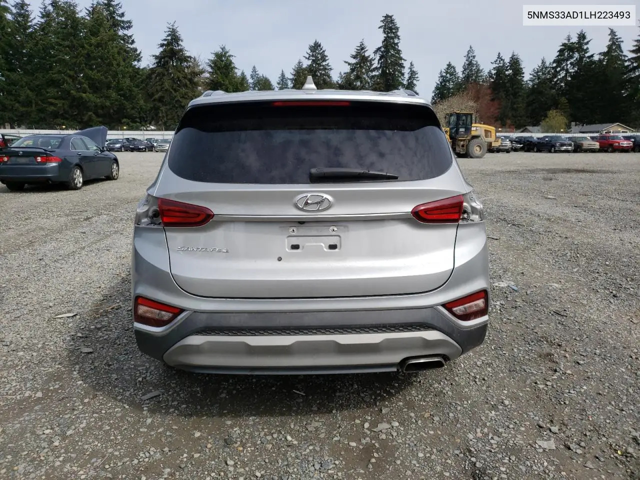 2020 Hyundai Santa Fe Sel VIN: 5NMS33AD1LH223493 Lot: 51348535