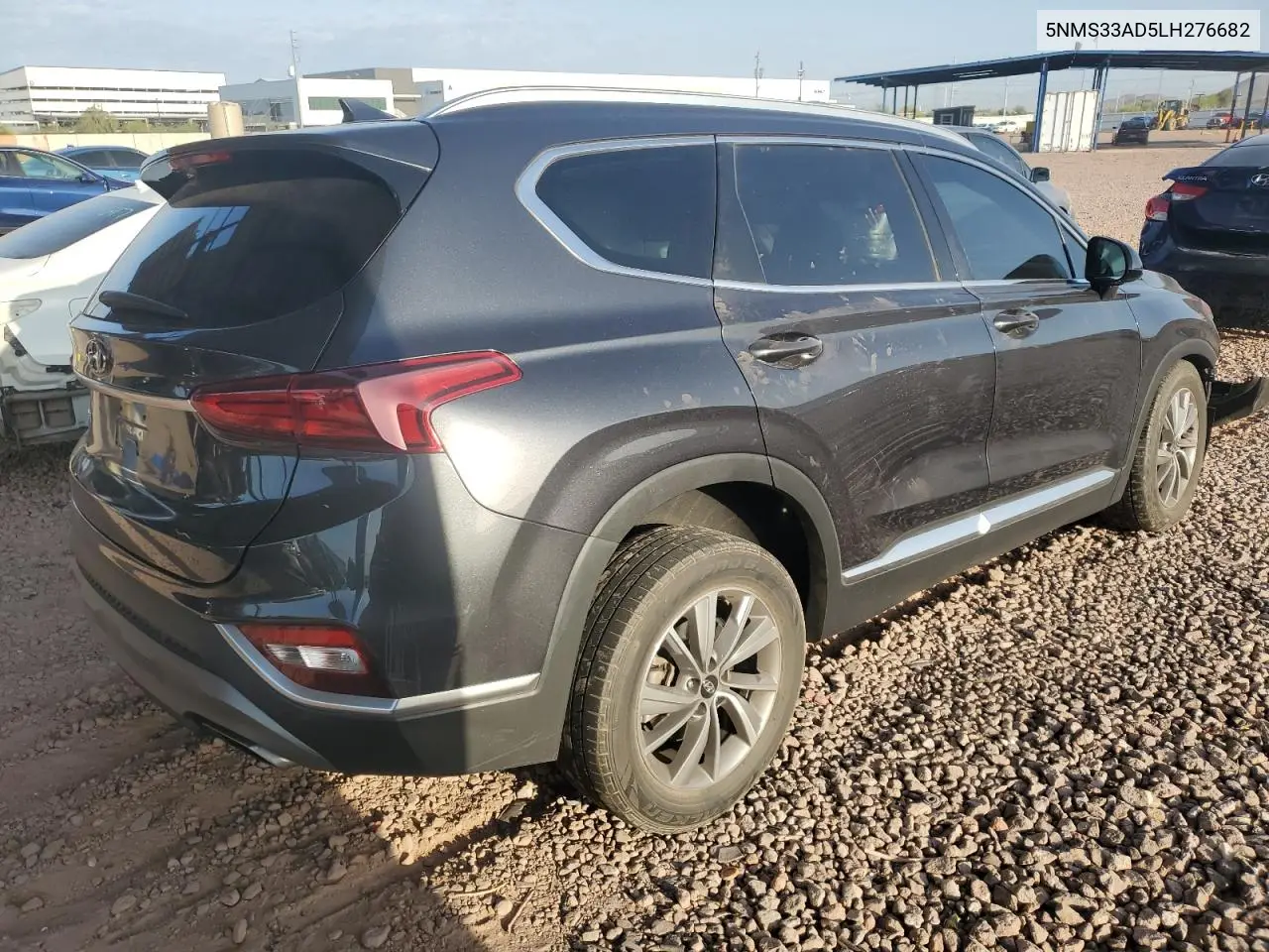 2020 Hyundai Santa Fe Sel VIN: 5NMS33AD5LH276682 Lot: 51382465