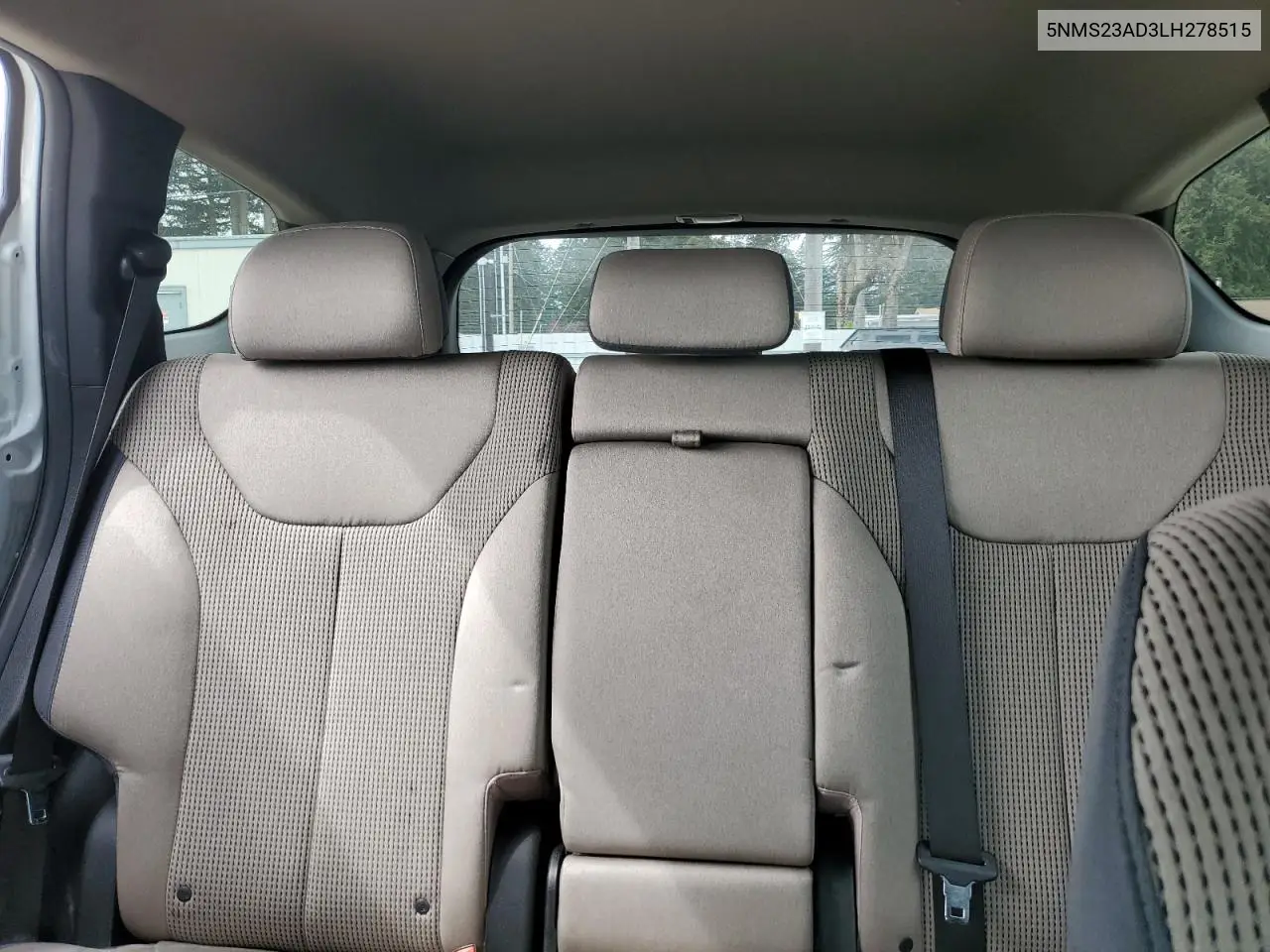 2020 Hyundai Santa Fe Se VIN: 5NMS23AD3LH278515 Lot: 52537445