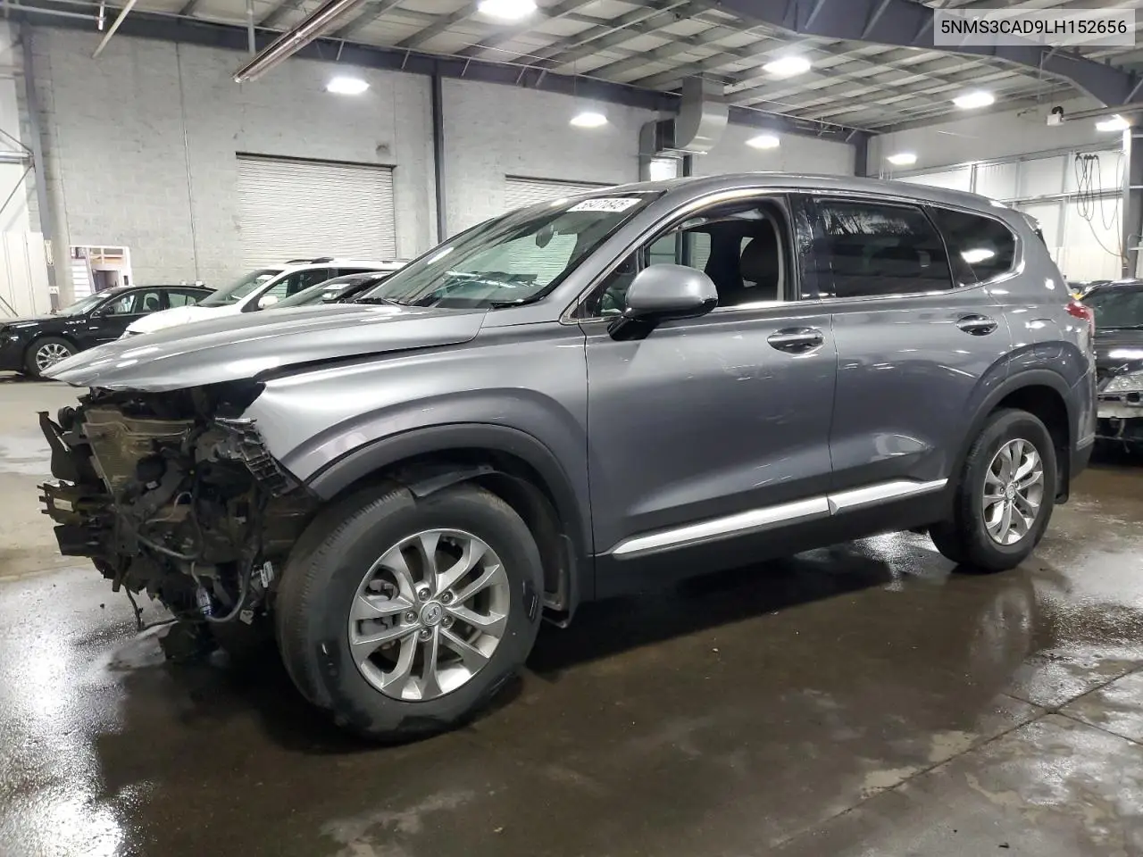 2020 Hyundai Santa Fe Sel VIN: 5NMS3CAD9LH152656 Lot: 56471845