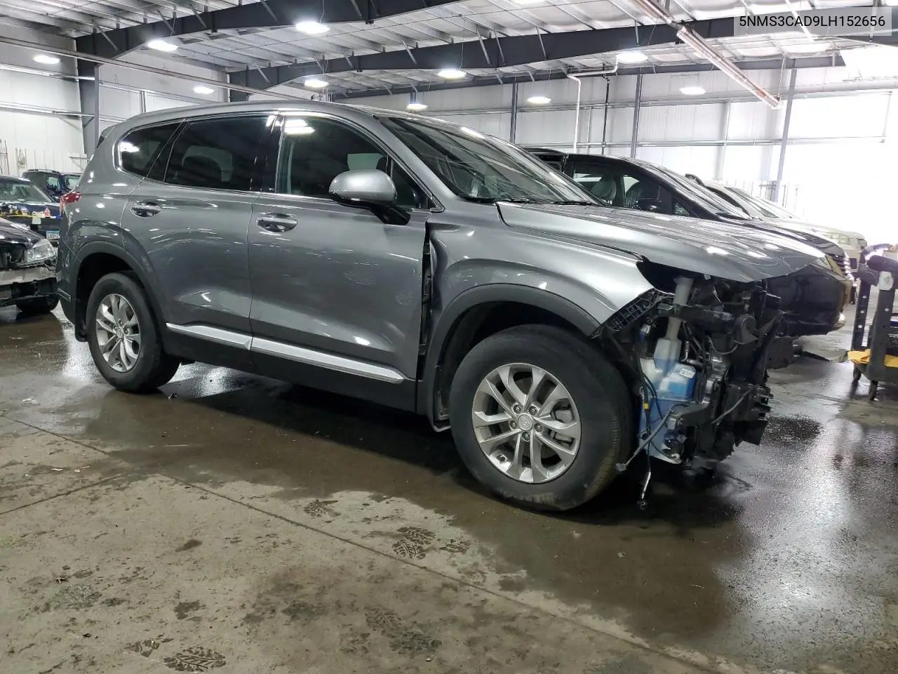 2020 Hyundai Santa Fe Sel VIN: 5NMS3CAD9LH152656 Lot: 56471845