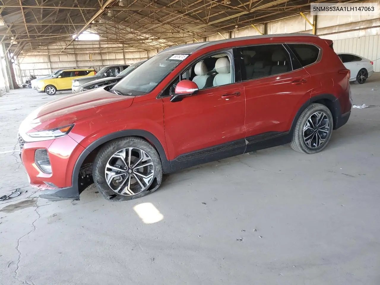 2020 Hyundai Santa Fe Limited VIN: 5NMS53AA1LH147063 Lot: 56519215