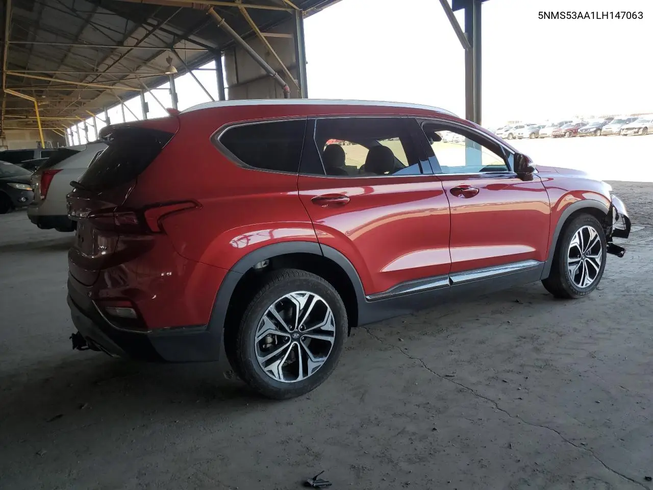 2020 Hyundai Santa Fe Limited VIN: 5NMS53AA1LH147063 Lot: 56519215