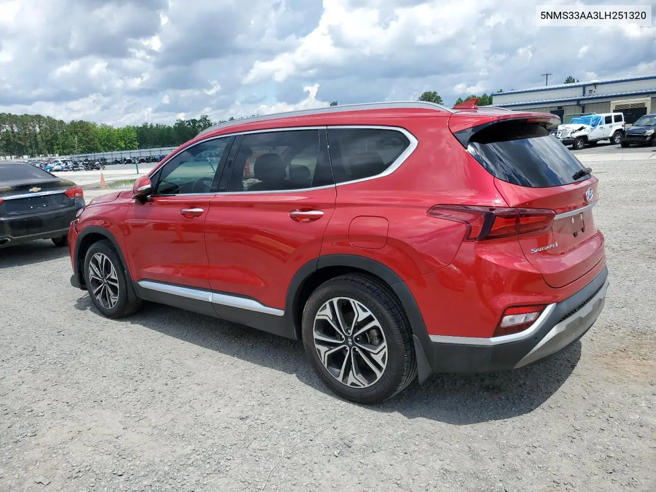 2020 Hyundai Santa Fe Sel VIN: 5NMS33AA3LH251320 Lot: 56718035