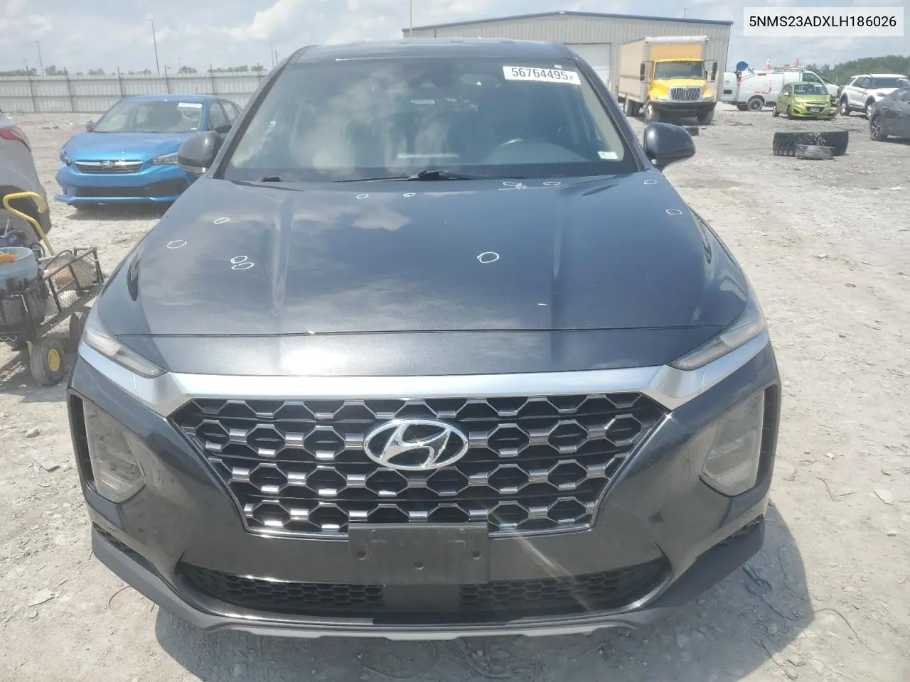 2020 Hyundai Santa Fe Se VIN: 5NMS23ADXLH186026 Lot: 56764495