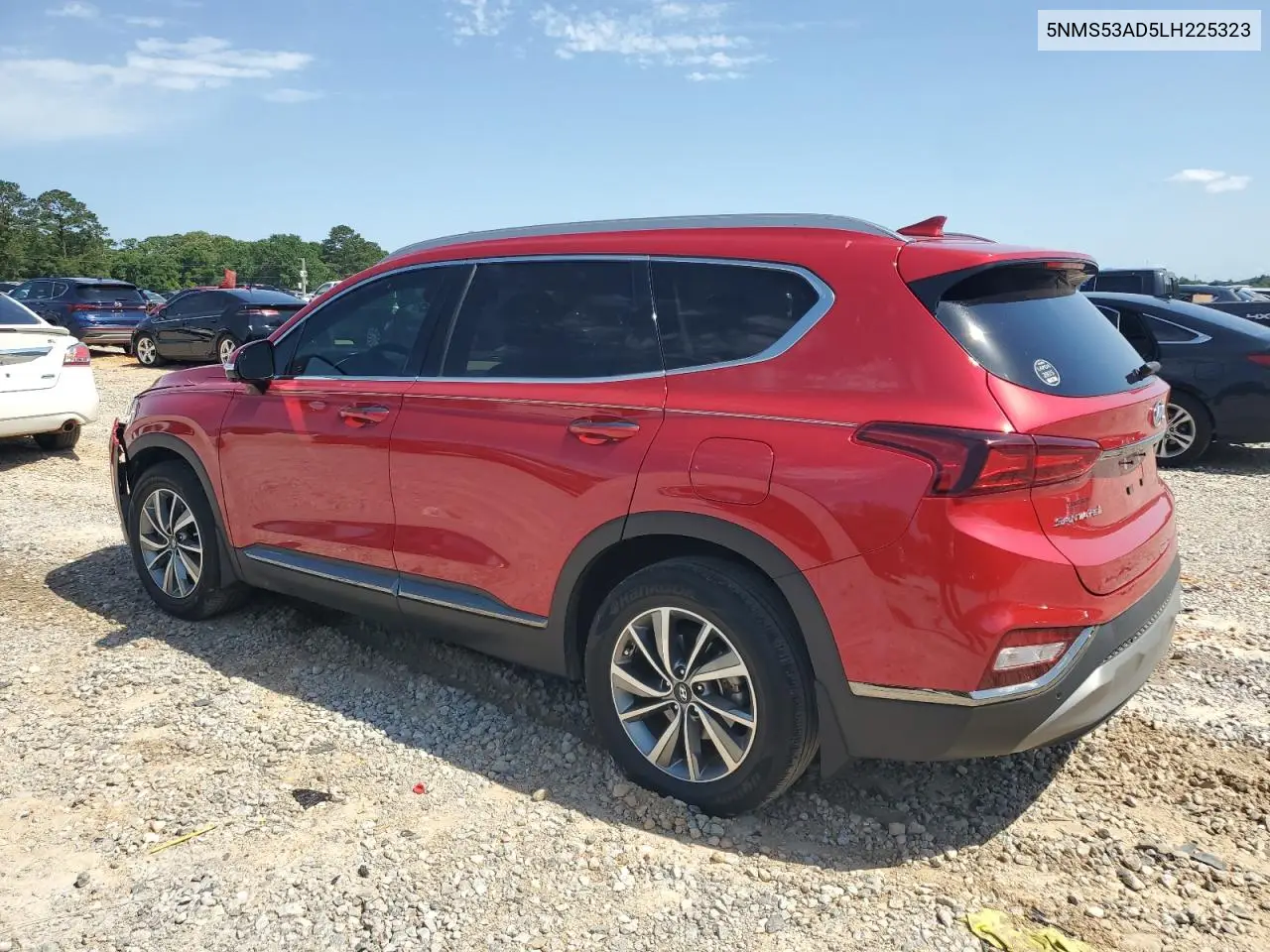 2020 Hyundai Santa Fe Limited VIN: 5NMS53AD5LH225323 Lot: 56768145